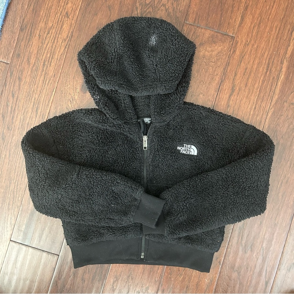 The North Face Black Fleece Hoodie - Girls 7/8